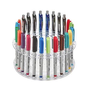 Support de rangement pour stylos en acrylique de forme lune, de qualité supérieure, tendance, vente chaude, support de <span class=keywords><strong>bureau</strong></span> en plastique pour stylos et <span class=keywords><strong>crayons</strong></span> - Product Image 2