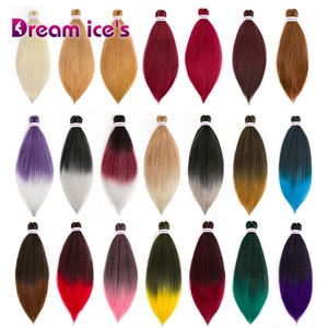 Estensioni per Capelli Sintetiche a <span class=keywords><strong>Treccia</strong></span> Crochet Dream Ice, Vendita all'Ingrosso, Trama <span class=keywords><strong>Singola</strong></span>, MOQ 1 Pezzo - Product Image 6