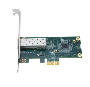 DIEWU Intel I210 PCIe Gigabit único SFP fibra tarjeta de red lan - Product Image 1