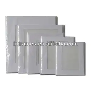 Tabla de alfombrillas precortadas, sin ácido, color blanco, 4x6 5x7 8x10 11x14