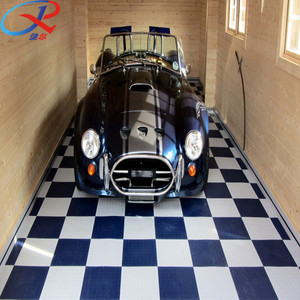 Dalles de sol de garage en PVC à emboîtement, dalles de terrasse économiques, <span class=keywords><strong>base</strong></span> en plastique pour sols de garage, dalles de sol côtelées pour garage - Product Image 6