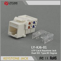 Conector Keystone UTP Cat6 RJ45