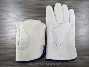Gants de conducteur de <span class=keywords><strong>voiture</strong></span> en <span class=keywords><strong>cuir</strong></span> de chèvre, 10 pouces, livraison depuis l'usine, - Product Image 6