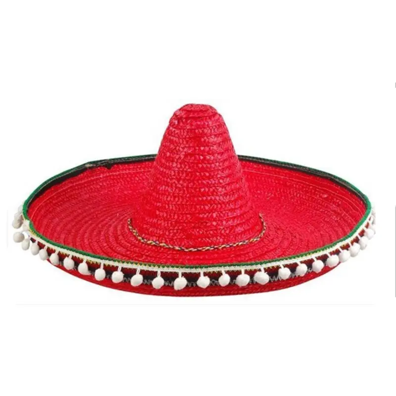 Venta al por mayor barato para hombre de paja sombreros mexicanos