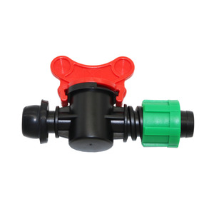 Vanne de dérivation de 13 mm à 15 mm avec anneau en caoutchouc de verrouillage à barbelure pour système d'irrigation goutte à goutte Interrupteur de tuyau d'arrêt d'eau - Product Image 4