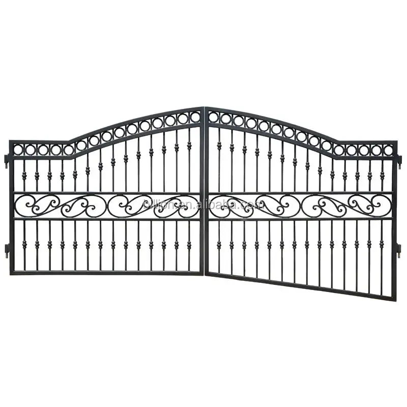 Modern wrought iron metal gates models