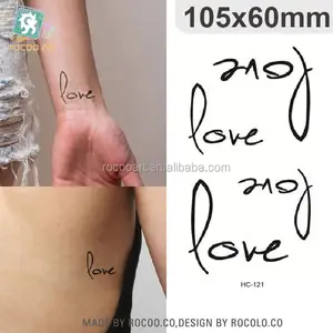 Voorkoms Love Heart Arrow Men and Women WaterproofTemporary Body Tattoo   Amazonin Beauty