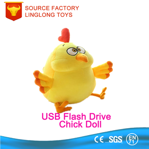 OEM personalizado Peluche juguetes ojos grandes pollo amarillo juguetes de peluche caminar Gallo - Product Image 2