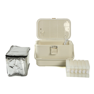 Caja Refrigeradora Aislada para Transporte de Sangre con Función Térmica para Transporte de Vacunas, para Latas de Alimentos, Fabricada en Espuma de PP Tipo Canasta de PU - Product Image 3