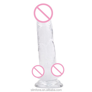 เพศ Masturbator สำหรับผู้หญิงอวัยวะเพศชายพลาสติกขนาดใหญ่ Dildo เห็ดหัวสีดำไอ้จ้อน - Product Image 2