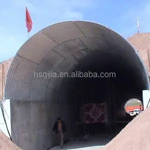 half circle corrugated steel plate section, engineering material semicircle steel culvert arch
