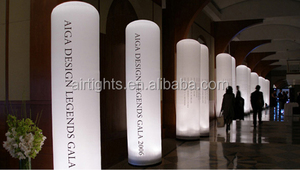 Publicidad al aire libre de iluminación con <span class=keywords><strong>la</strong></span> impresión de <span class=keywords><strong>la</strong></span> insignia, Por encargo LED inflable pilares/columnas - Product Image 5