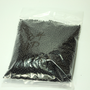 Perles noires artificielles de 3 mm sans trou, petites perles d'imitation en plastique ABS - Product Image 5