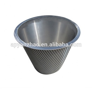 Giỏ Kim Loại Thép Không Gỉ Lưới Lọc Than Xi Lanh Sàng Màn Hình Máy Ly Tâm Nước Wedge Dây Ly Tâm Giỏ - Product Image 5