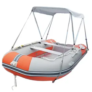 Sannce — bateau en caoutchouc gonflable, plastique PVC rigide avec moteur électrique