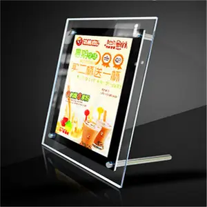 Outdoor bus stop werbung display led-panel licht box