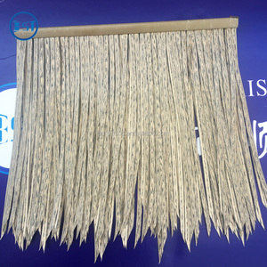 De plástico sintético artificial paja y hojas de palma techo para gacebo material de techo - Product Image 1