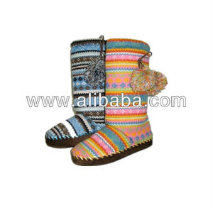 Chaussons en tricot pour femmes - Product Image 1