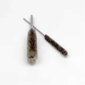 12ミリメートルThread 60ミリメートルDiameter Steel Wire Tube Brush Cleaning Tool