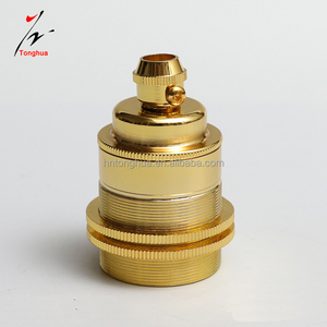 Chất Lượng Cao <span class=keywords><strong>Brass</strong></span> Giữ Đèn E27 Vít Bóng Đèn Ổ Cắm - Product Image 4