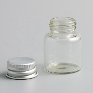 Bouteilles en <span class=keywords><strong>verre</strong></span> transparent vide de 8ml 15ml 20ml 30ml, <span class=keywords><strong>Tube</strong></span> <span class=keywords><strong>à</strong></span> <span class=keywords><strong>essai</strong></span> <span class=keywords><strong>à</strong></span> fond plat <span class=keywords><strong>avec</strong></span> <span class=keywords><strong>bouchon</strong></span> <span class=keywords><strong>à</strong></span> vis en aluminium, 10 pièces - Product Image 5