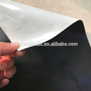Pellicola di Qualità Bianca <span class=keywords><strong>e</strong></span> Nera per Tenda da Coltivazione, Materiale Spesso in Polietilene Riflettente 6 Mil per Rivestimento Grow Room - Product Image 2