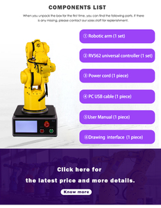 Bras robotique industriel compact à 6 axes pour la peinture - Product Image 4