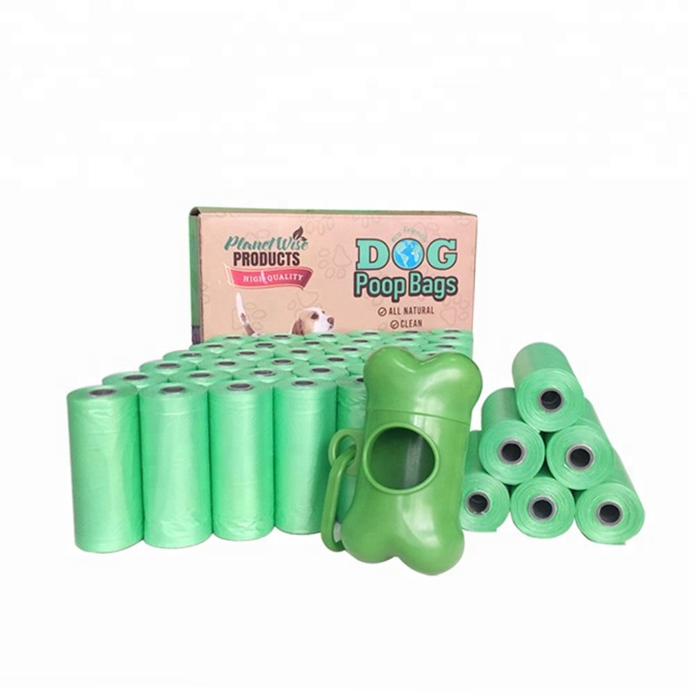 Экологичные уличные мешки для чистки собак, мешки для уборки домашних животных, OEM мешки для отходов домашних животных