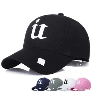 新的时尚定制标志棒球帽3D刺绣空白运动帽