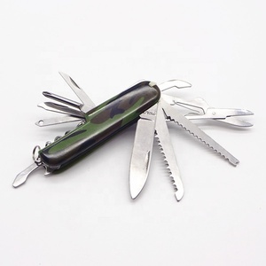 Camo-cuchillo de bolsillo de supervivencia, multifunción, con brújula, color - Product Image 2