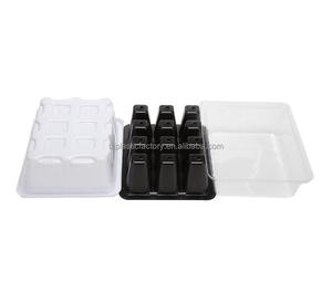 Kit de bandeja de germinación de 12 celdas de plástico, grosor personalizado, para vivero de <span class=keywords><strong>semillas</strong></span>, <span class=keywords><strong>se</strong></span> puede usar con esterilla de calor - Product Image 5