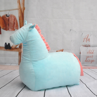 Blauer Pferde-Sitzsack für Kinder