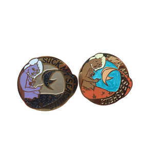 Personnalisé Fantaisie Broche Dessin Animé Embellir Émail Épinglette En Émail - Product Image 5