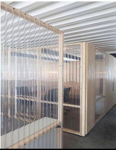 แผ่นโพลีคาร์บอเนตคลื่นคลื่นสำหรับกระเบื้อง<span class=keywords><strong>หลังคา</strong></span>พรีเมี่ยมวัสดุ PC ทนความร้อนแบบทันสมัย - Product Image 4