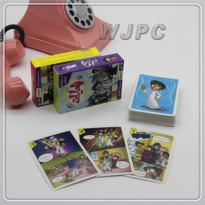 WJPC-कस्टम मुद्रण पूर्ण रंग कार्ड खेल डिजाइन जुआ बोर्ड खेल - Product Image 2