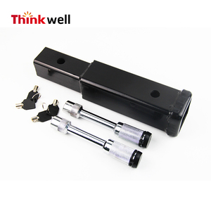 Trailer 4wd bilah derek ekstensi 2 "Trailer Hitch Receiver Hitch extender dengan kunci - Product Image 4