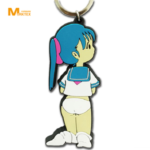 Pièces de porte-clés en PVC souple et personnalisé, bon marché, pièces - Product Image 2