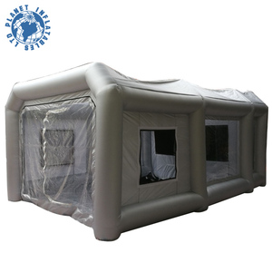 Stand de peinture de pulvérisation, tente gonflable Portable, personnalisé, de haute qualité, 7M, pour voiture, avec système filtre - Product Image 3