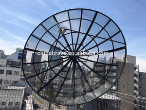 Antenne satellite rotative en maille YH300M, 2,4 m de foyer principal, 3 m de bande C/Ku - Product Image 2