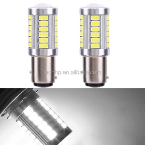 S25 1156 BA15S P21W 1157 BAY15D LED 5630 33SMD Ống kính điều kiện mới xe đuôi phanh ngược đèn - Product Image 2