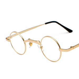 Jaspeer <span class=keywords><strong>sol</strong></span> nuevo Príncipe rock pequeñas gafas de <span class=keywords><strong>sol</strong></span> ronda vintage metal Steampunk sunglass - Product Image 4