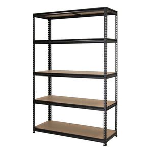5 Tier Shelving Storage Racks Heavy Duty Steel Warehouse Rivet Rack