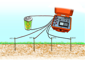 Detector hidrológico de agua subterránea Medidor de resistividad DC para mapeo subterráneo Buscador de agua - Product Image 2