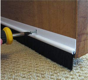 <span class=keywords><strong>Joint</strong></span> de porte en PVC <span class=keywords><strong>profilé</strong></span> avec brosse / Bande de <span class=keywords><strong>joint</strong></span> de seuil de porte - Product Image 4