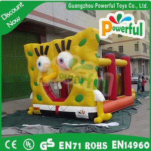 SpongeBob inflatable fun chateau for kids - Product Image 2