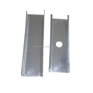 gypsum board stud and track for wall partition board and celling system