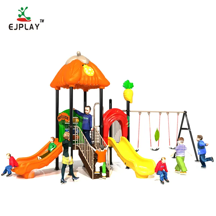 China Supplier Kids Outdoor Playground Equipment Children Slide,Large Outdoor Playground