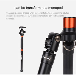 Coman MT70 Flexible Table Tripod Aluminum 5-Section Twist Lock 62.2 Inches with Ball Head for Camera/Video Accessories - Product Image 6