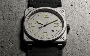 Montre classique à cadran carré, aiguilles super lumineuses, mouvement à quartz tendance, édition limitée, montres pour pilotes, cadran en verre - Product Image 2