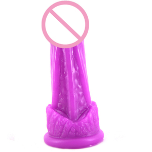 FAAK Plug anal en forme de crocodile, en plastique PVC, gode anal, <span class=keywords><strong>texture</strong></span> réaliste, tissu doux, gode animal pour femmes - Product Image 3